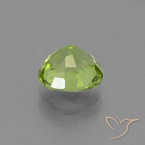 Peridoto Verde giallastro naturale da 1.95 ct, Cuscino, VS