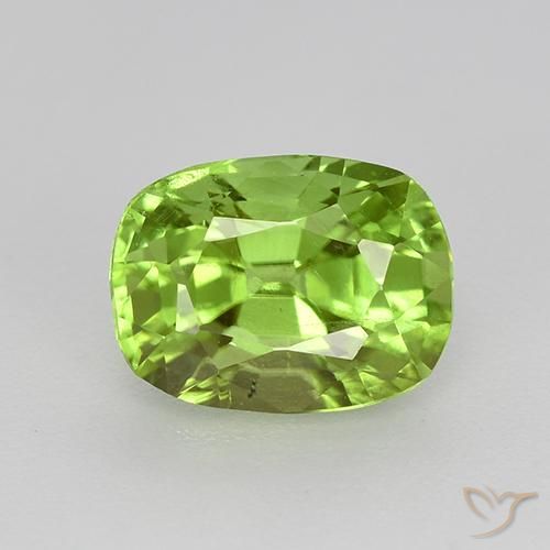 1.99ct Naturale Verde medio Peridoto, Cuscino, VS
