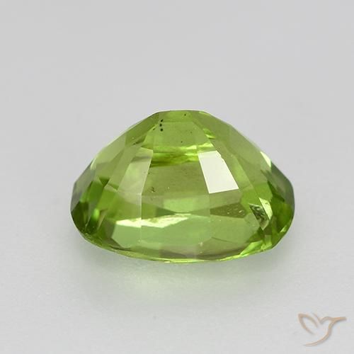Peridoto Verde medio naturale da 1.99 ct, Cuscino, VS