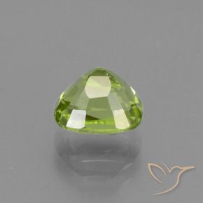 Peridoto Verde acceso naturale da 2.09 ct, Cuscino, VS