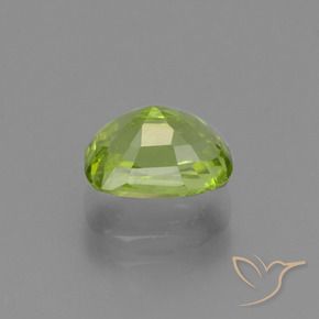 Peridoto Verde chiaro e vivace naturale da 1.96 ct, Cuscino, VS
