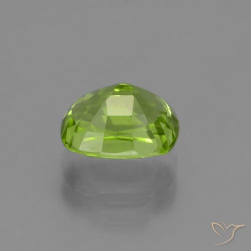 Peridoto Verde acceso naturale da 2.19 ct, Cuscino, VS