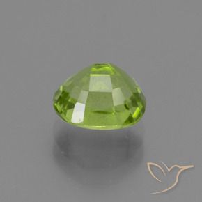 Peridoto Verde medio naturale da 2.27 ct, Cuscino, VS