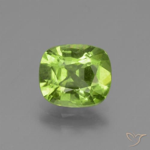 1.98ct Naturale Verde medio Peridoto, Cuscino, VS