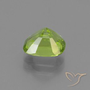 Peridoto Verde medio naturale da 2.13 ct, Cuscino, VS-SI