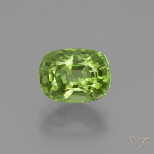 2.32ct Naturale Verde medio Peridoto, Cuscino, VS