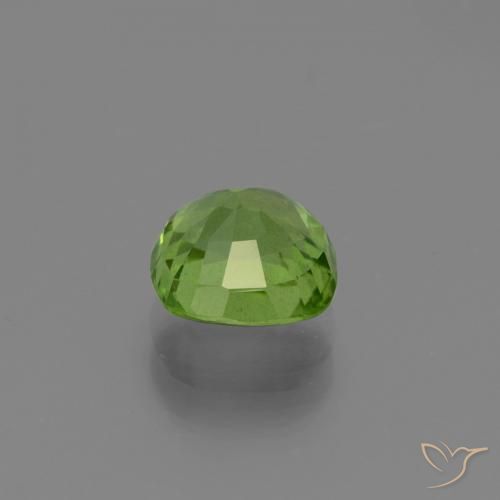 Peridoto Verde acceso naturale da 2.00 ct, Cuscino, VS