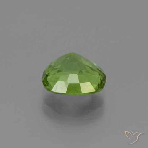 Peridoto Verde medio naturale da 2.29 ct, Cuscino, VS