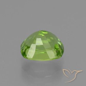 Peridoto Verde medio naturale da 2.32 ct, Cuscino, VS
