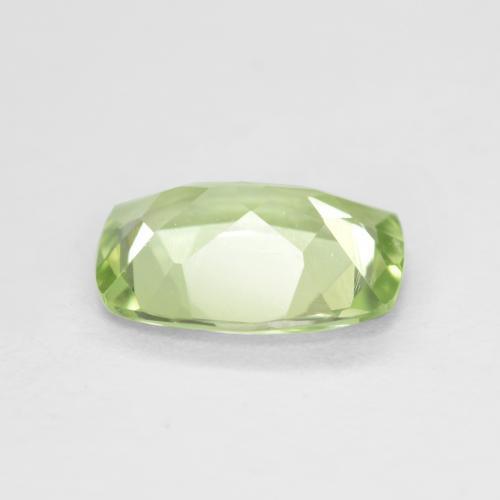 Peridoto naturale verde da 1,04 ct, taglio a cuscino, VS