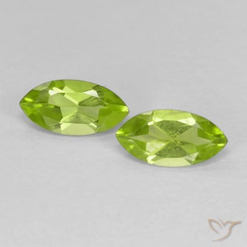 1.22ctw Naturale Verde acceso Peridoto, Taglio marquise, VS