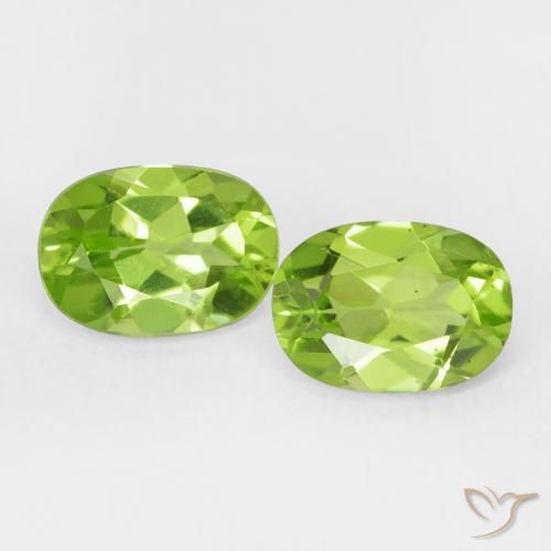 1.91ctw Naturale Verde medio Peridoto, Ovale, VS