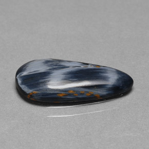 Pietersite Multicolore naturale da 2.63 ct, Forma a pera, Opaco