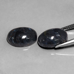 Gemme di Pietersite Multicolore naturale da  ct, Taglio ovale, Opaco