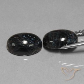 Gemme di Pietersite Nero naturale da 13.21 ct, Ovale, Opaco