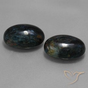 Gemme di Pietersite Nero naturale da 11.78 ct, Ovale, Opaco