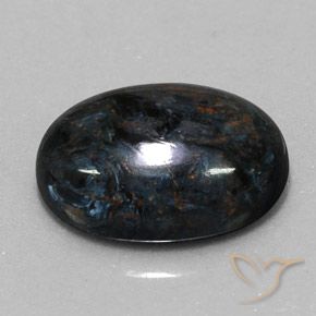Pietersite Nero naturale da 6.05 ct, Ovale, Opaco