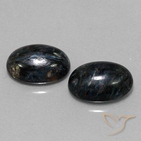Gemme di Pietersite Nero naturale da 12.08 ct, Ovale, Opaco