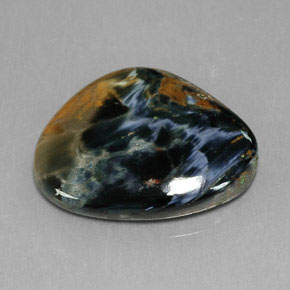 Pietersite naturale multicolore da 13,40 ct, forma fantasia, opaco