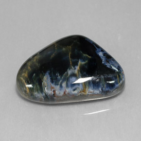 Pietersite naturale multicolore da 20,92 ct, forma fantasia, opaco