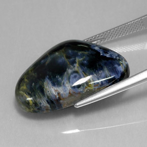 Pietersite naturale multicolore da 20,92 ct, forma fantasia, opaco