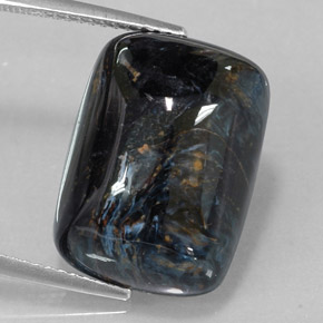 Pietersite Multicolore naturale da 14.80 ct, Taglio a cuscino, Opaco