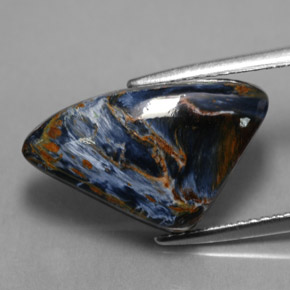 Pietersite Multicolore naturale da 7.45 ct, Forma fantasia, Opaco