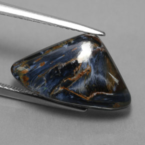 Pietersite Multicolore naturale da 7.45 ct, Forma fantasia, Opaco