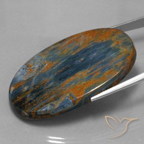 Pietersite Multicolore naturale da 68.06 ct, Ovale, Opaco