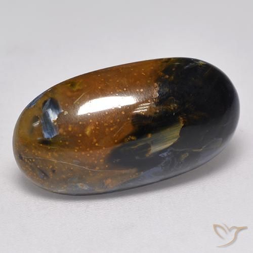 10.67ct Naturale Multicolore Pietersite, Ovale, Opaco