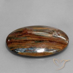 Pietersite Multicolore naturale da 22.73 ct, Ovale, Opaco