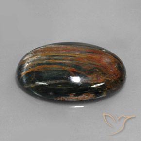 Pietersite Multicolore naturale da 34.48 ct, Ovale, Opaco