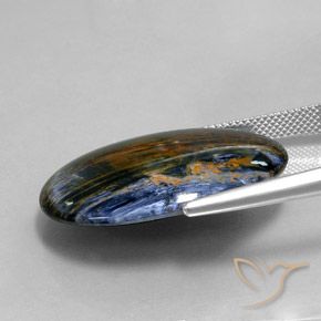 Pietersite Multicolore naturale da 22.47 ct, Ovale, Opaco