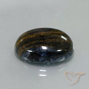 Pietersite Multicolore naturale da 10.68 ct, Ovale, Opaco