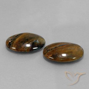 Gemme di Pietersite Multicolore naturale da 12.69 ct, Ovale, Opaco