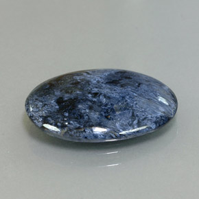 Pietersite naturale multicolore da 5,59 ct, taglio ovale, opaco