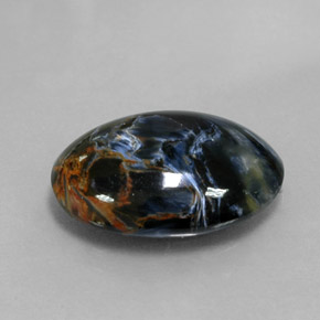 Pietersite Multicolore naturale da 8.86 ct, Taglio ovale, Opaco