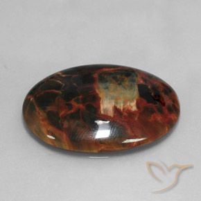 Pietersite Multicolore naturale da 20.58 ct, Ovale, Opaco