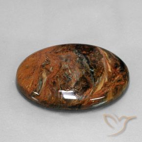 Pietersite Multicolore naturale da 25.96 ct, Ovale, Opaco