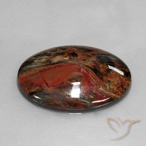 Pietersite Multicolore naturale da 22.29 ct, Ovale, Opaco