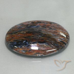Pietersite Multicolore naturale da 20.97 ct, Ovale, Opaco