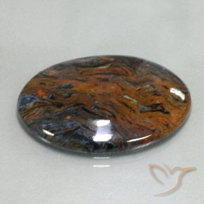 Pietersite Multicolore naturale da 19.09 ct, Ovale, Opaco
