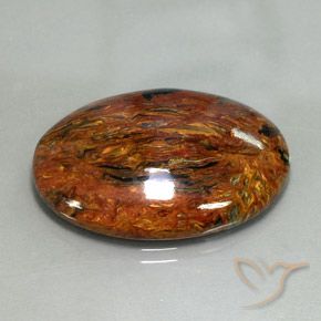 Pietersite Multicolore naturale da 28.89 ct, Ovale, Opaco