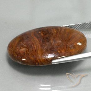 Pietersite Multicolore naturale da 27.20 ct, Ovale, Opaco