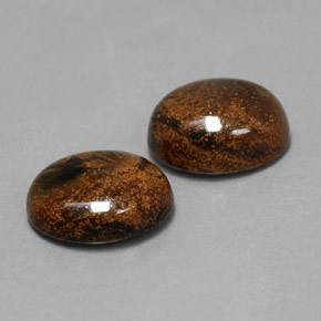 Gemme di Pietersite Multicolore naturale da  ct, Taglio ovale, Opaco