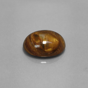 Pietersite naturale multicolore da 2,80 ct, taglio ovale, opaco