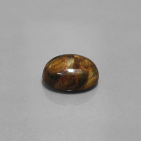Pietersite Multicolore naturale da 2.99 ct, Taglio ovale, Opaco