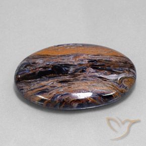 Pietersite Multicolore naturale da 26.39 ct, Ovale, Opaco