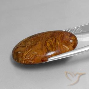 Pietersite Multicolore naturale da 30.70 ct, Ovale, Opaco