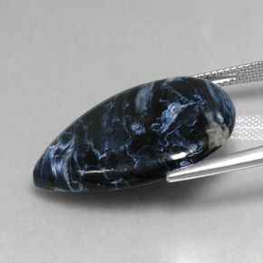 Pietersite Multicolore naturale da 17.64 ct, Forma a pera, Opaco